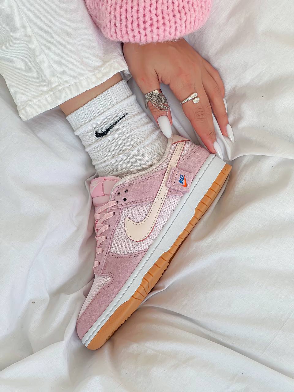 Nike Dunk Low Teddy Bear Light Soft Pink - oceanhype - 