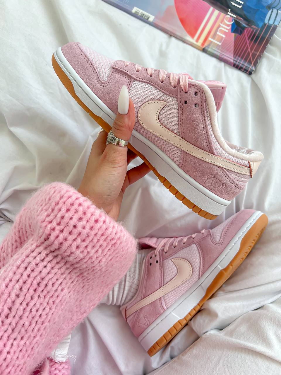 Nike Dunk Low Teddy Bear Light Soft Pink - oceanhype - 