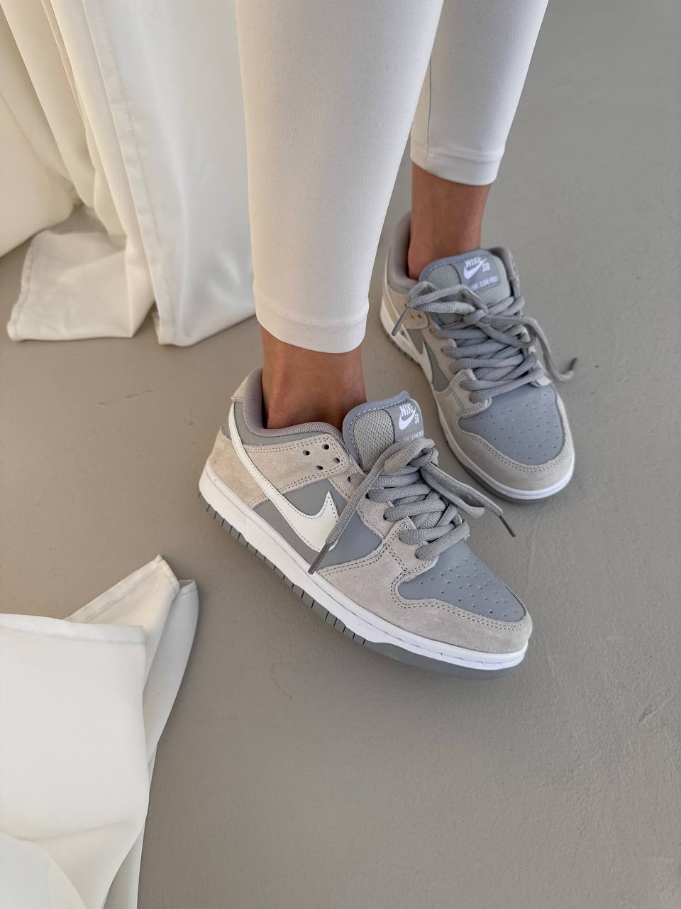 Nike SB Dunk Low Summit White Wolf Grey - oceanhype - 