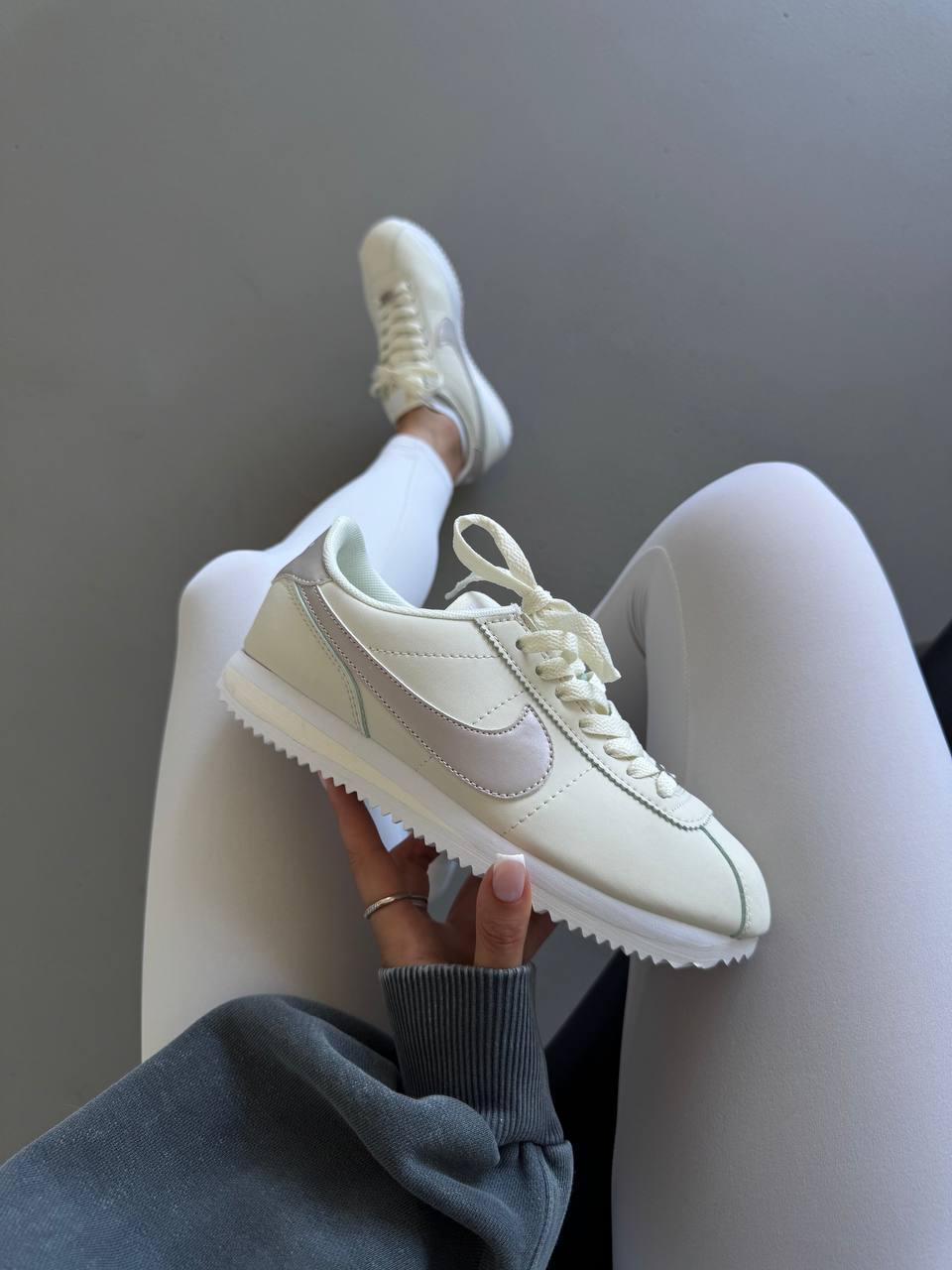 Nike Cortez Ivory Metallic Bronze - oceanhype - 