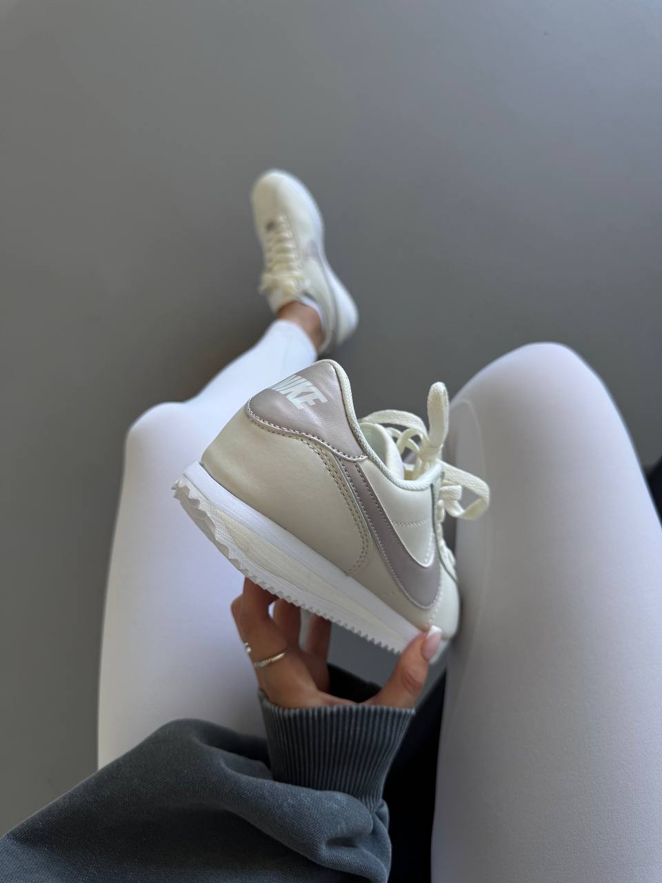Nike Cortez Ivory Metallic Bronze - oceanhype - 