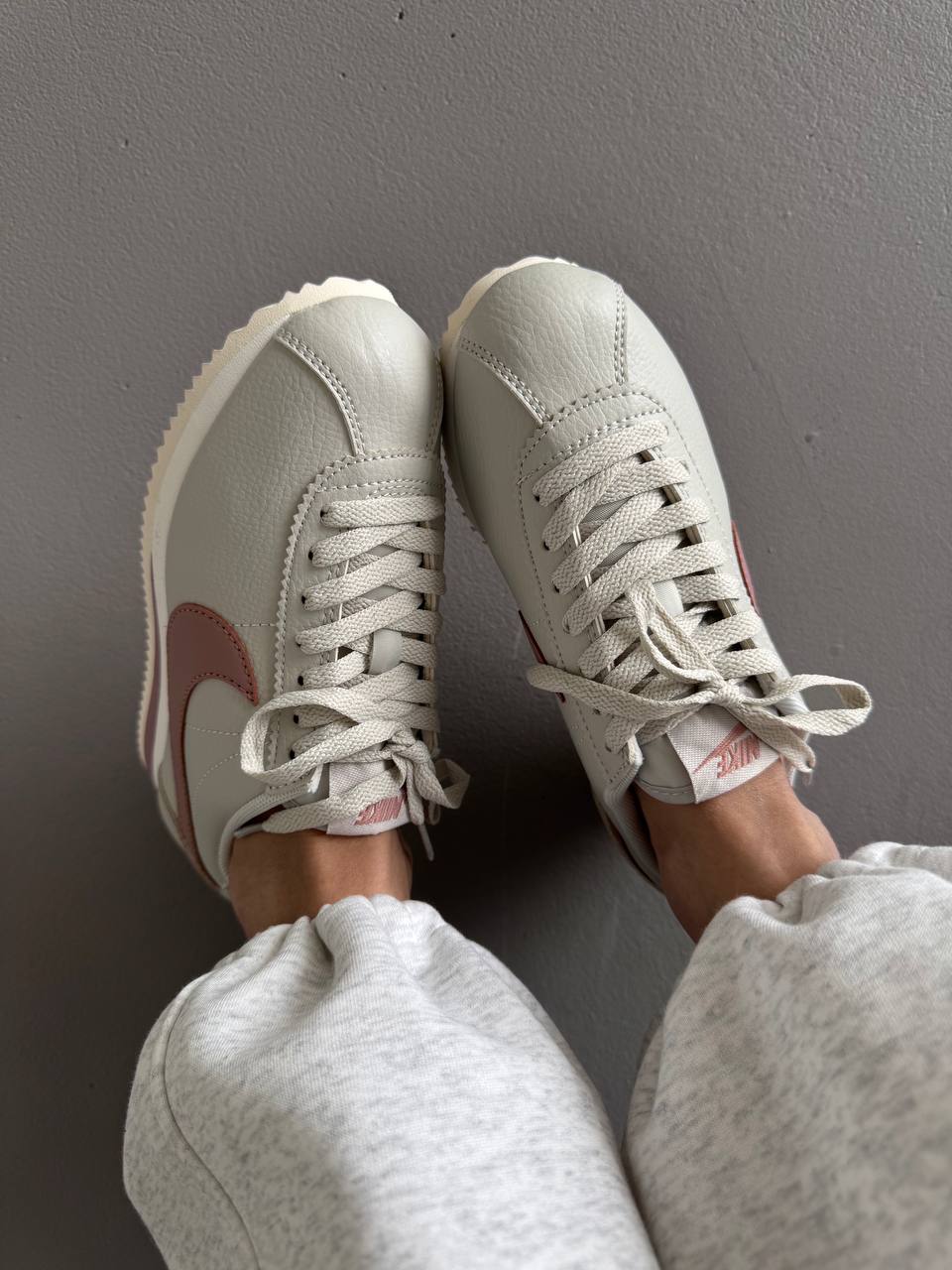 Nike Cortez Shadow White Powder - oceanhype - 