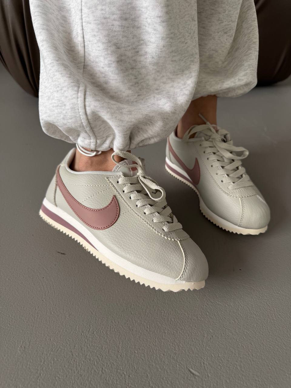Nike Cortez Shadow White Powder - oceanhype - 