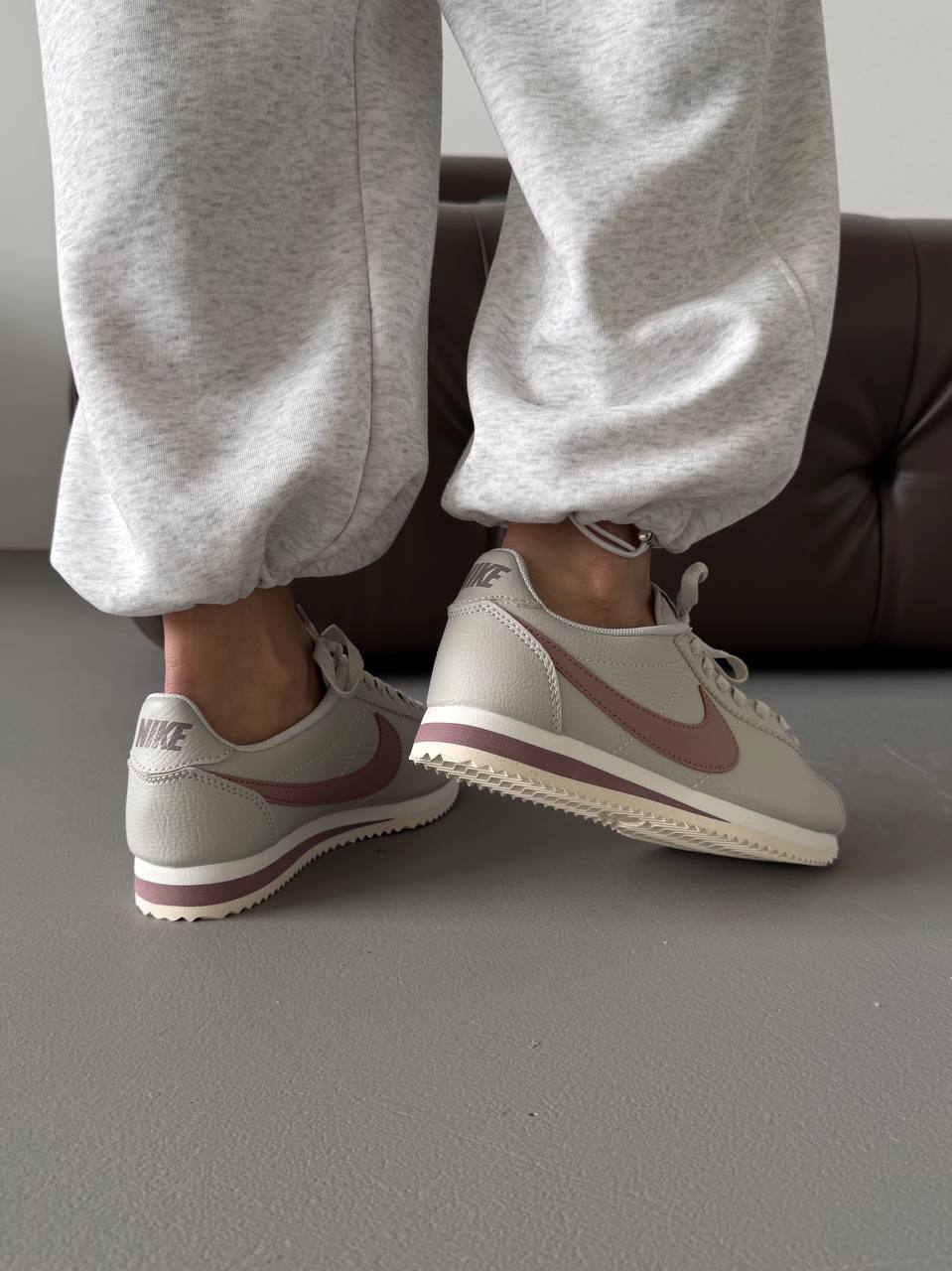 Nike Cortez Shadow White Powder - oceanhype - 