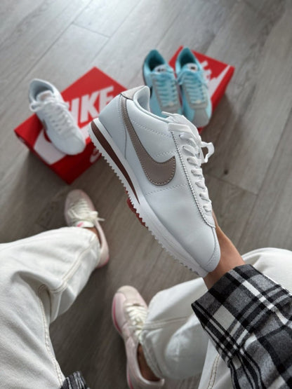 Nike Cortez White Platinum Violet - oceanhype - 