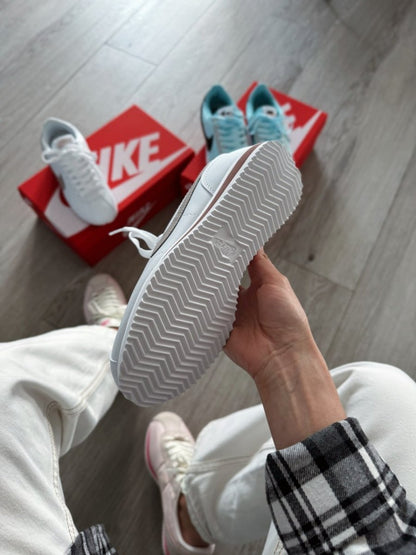 Nike Cortez White Platinum Violet - oceanhype - 