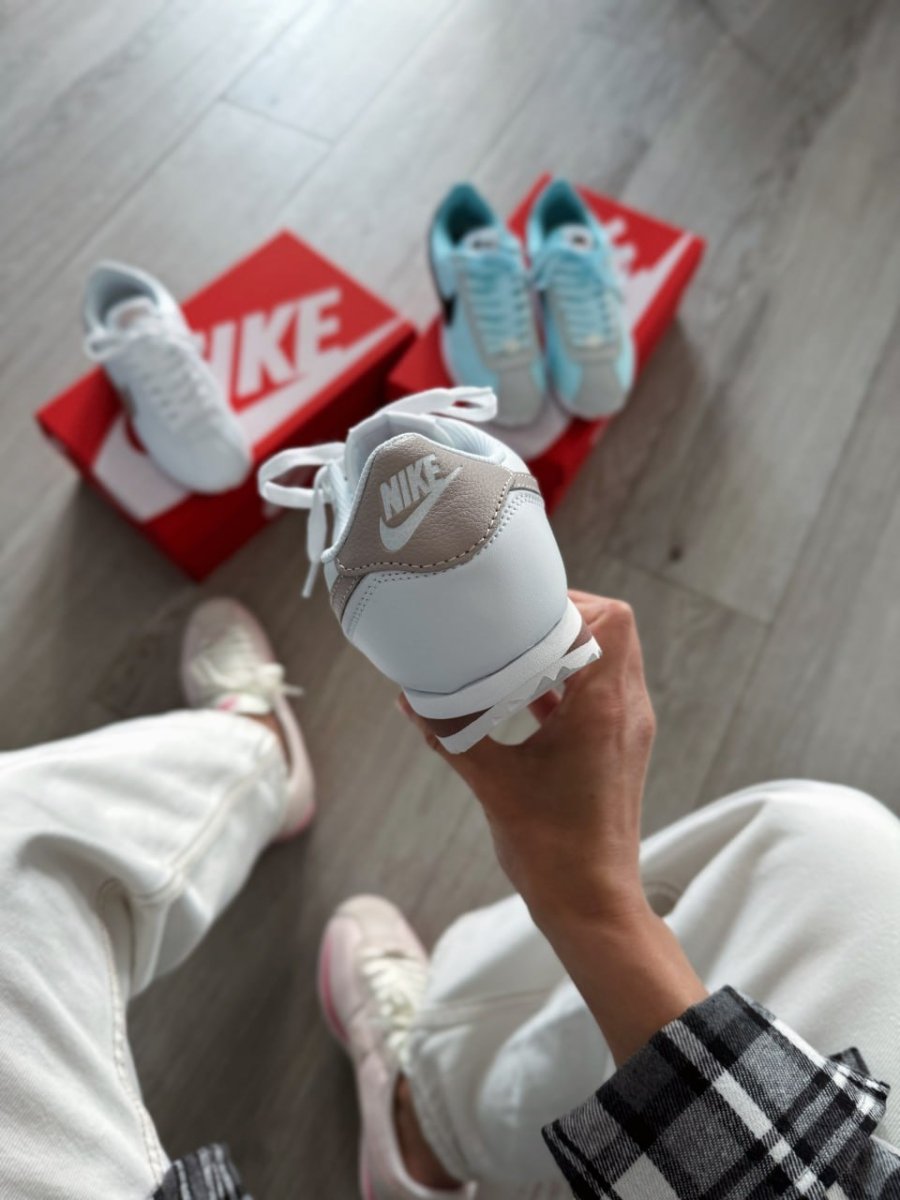 Nike Cortez White Platinum Violet - oceanhype - 
