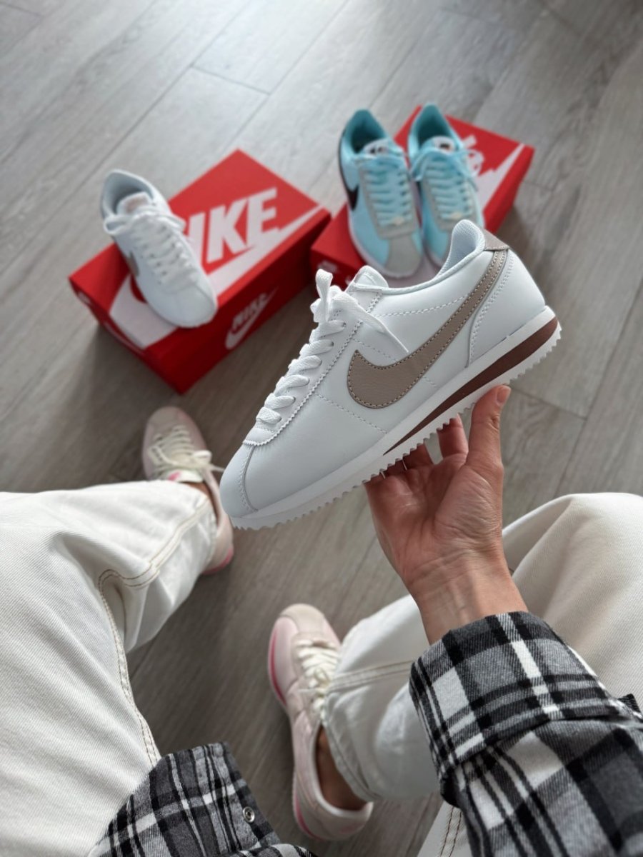 Nike Cortez White Platinum Violet - oceanhype - 