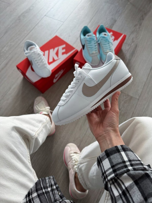 Nike Cortez White Platinum Violet - oceanhype - 
