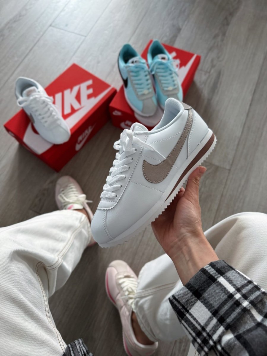 Nike Cortez White Platinum Violet - oceanhype - 