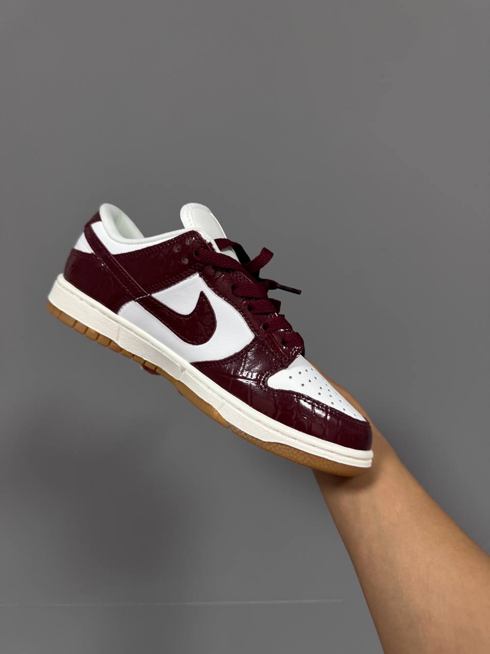 Nike Dunk Low LX Team Red Croc - oceanhype - 
