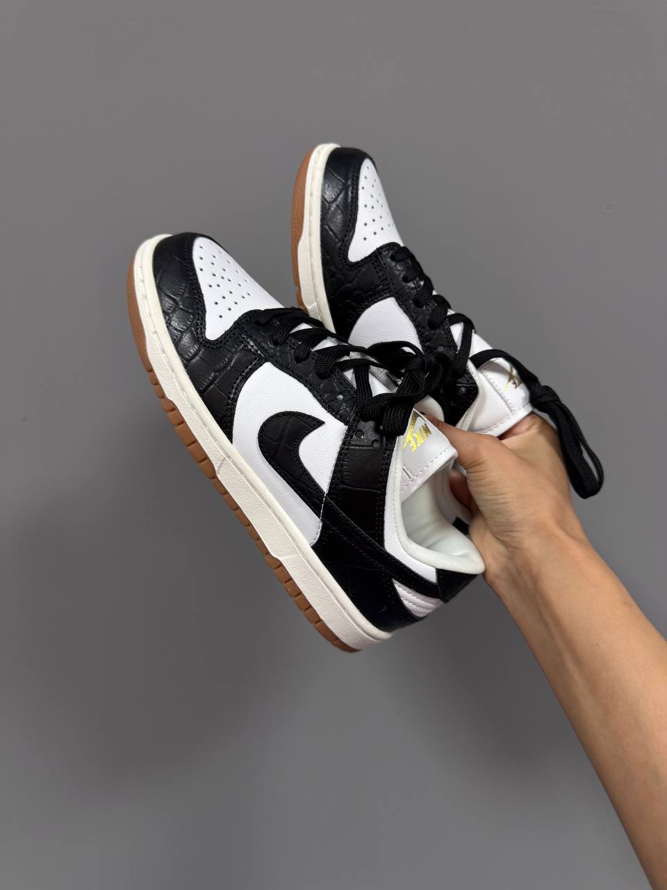 Nike Dunk Low LX Team Black Croc - oceanhype - 