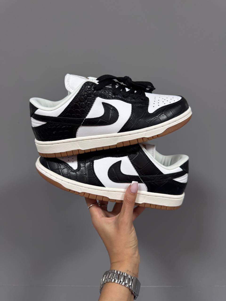 Nike Dunk Low LX Team Black Croc - oceanhype - 