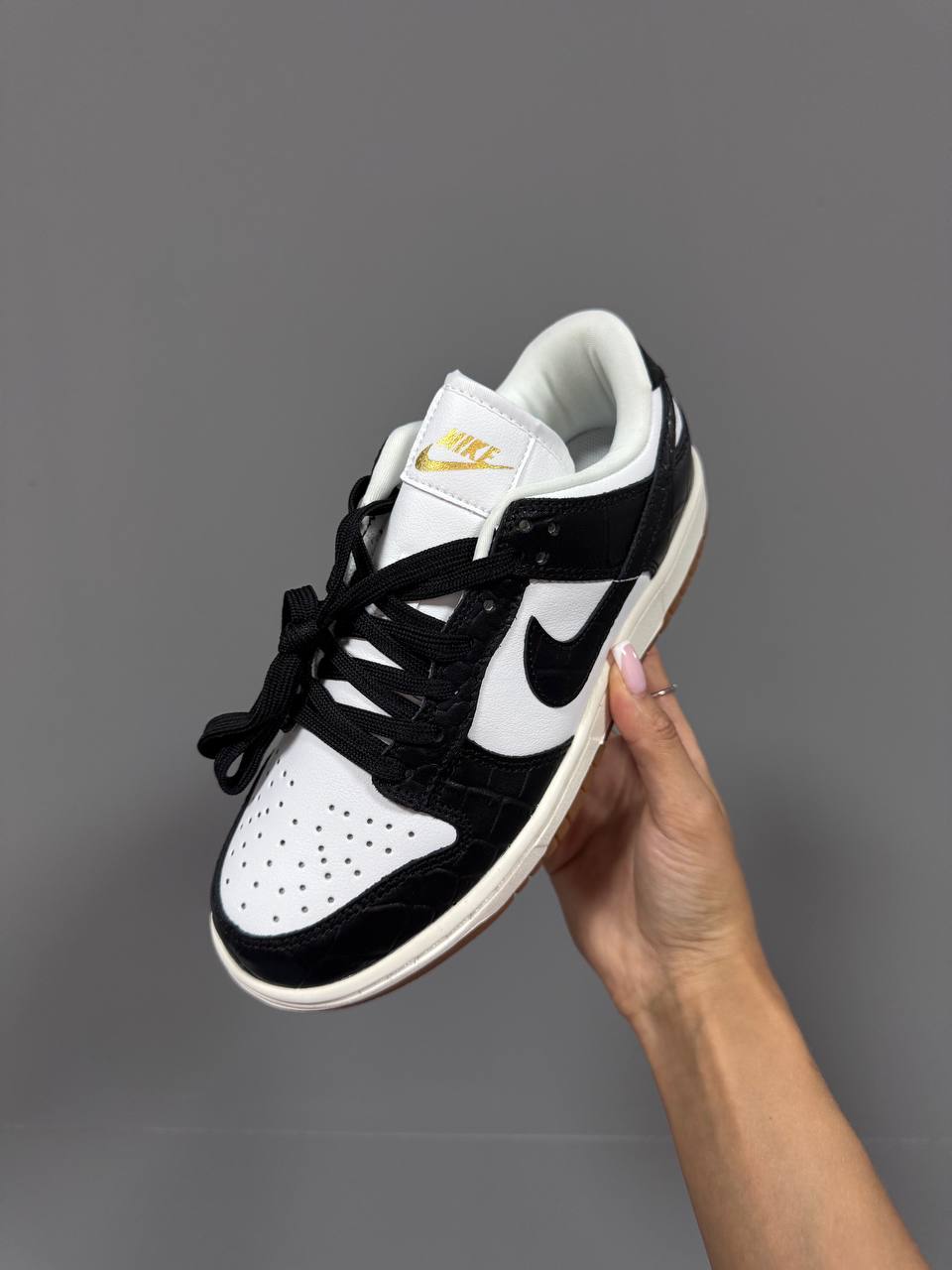 Nike Dunk Low LX Team Black Croc - oceanhype - 
