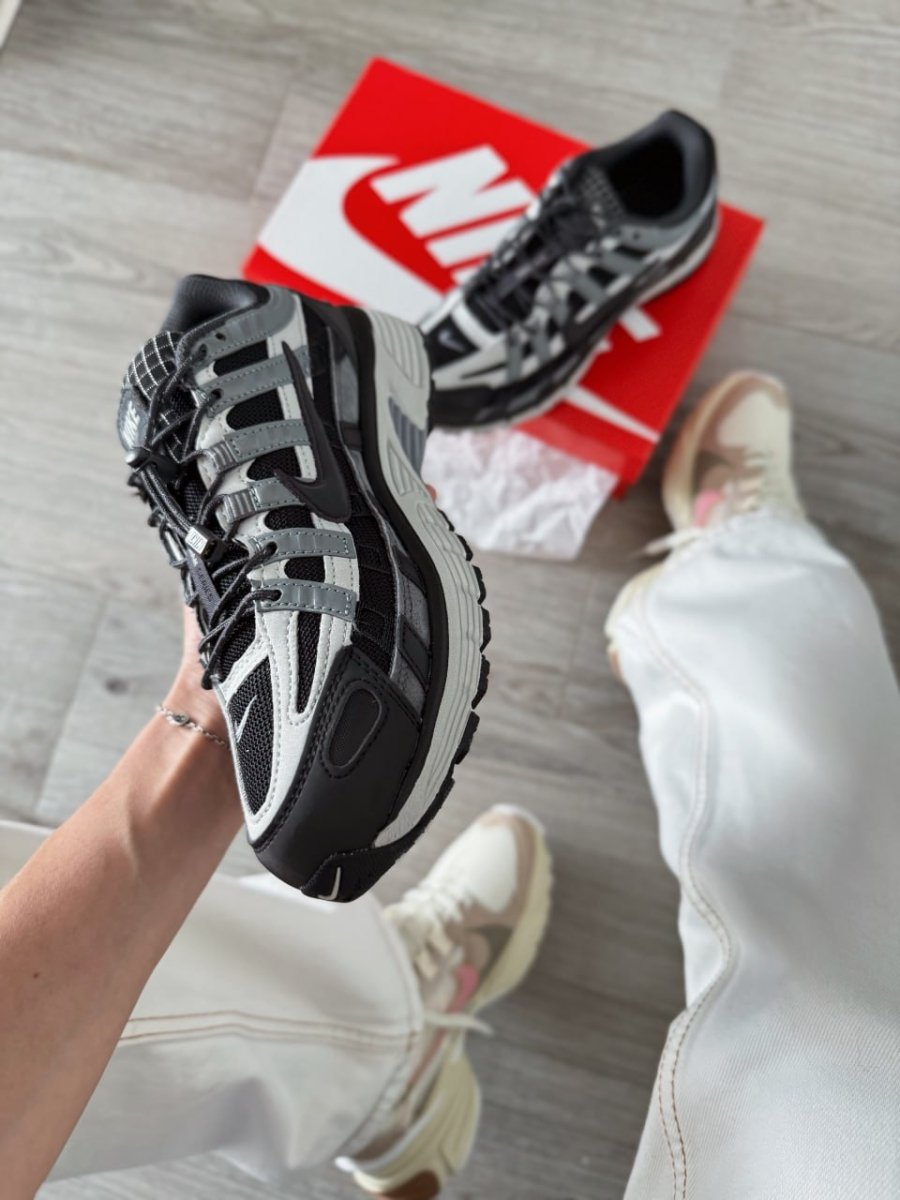 Nike P - 6000 Black Grey Blue - oceanhype - 