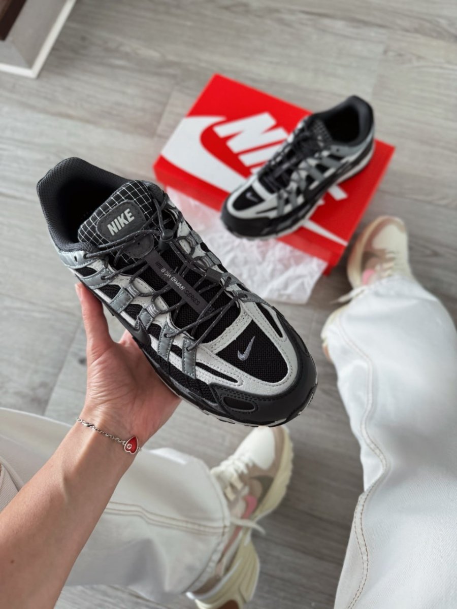 Nike P - 6000 Black Grey Blue - oceanhype - 