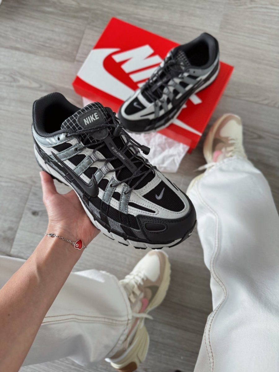 Nike P - 6000 Black Grey Blue - oceanhype - 