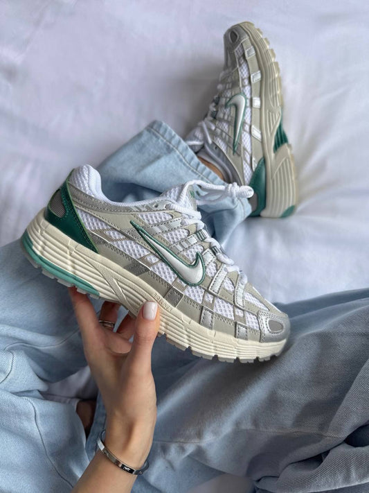 Nike P - 6000 Light Bone Bicoastal Green - oceanhype - 