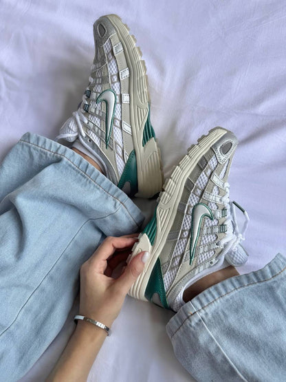 Nike P - 6000 Light Bone Bicoastal Green - oceanhype - 