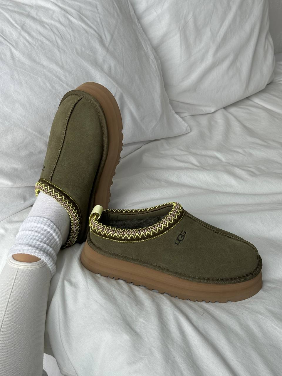 UGG Tasman Platform Burnt Olive - oceanhype - 