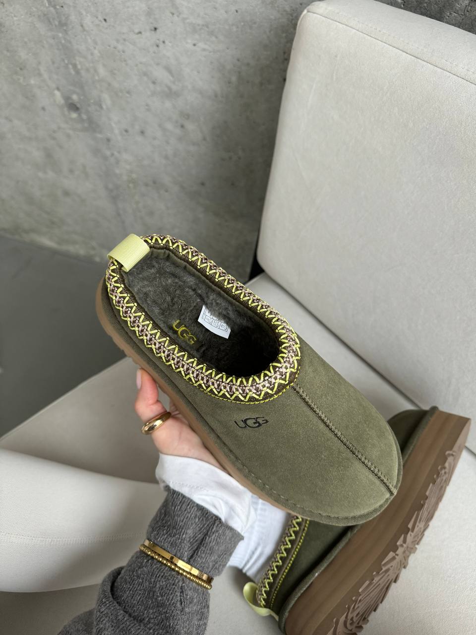 UGG Tasman Platform Burnt Olive - oceanhype - 