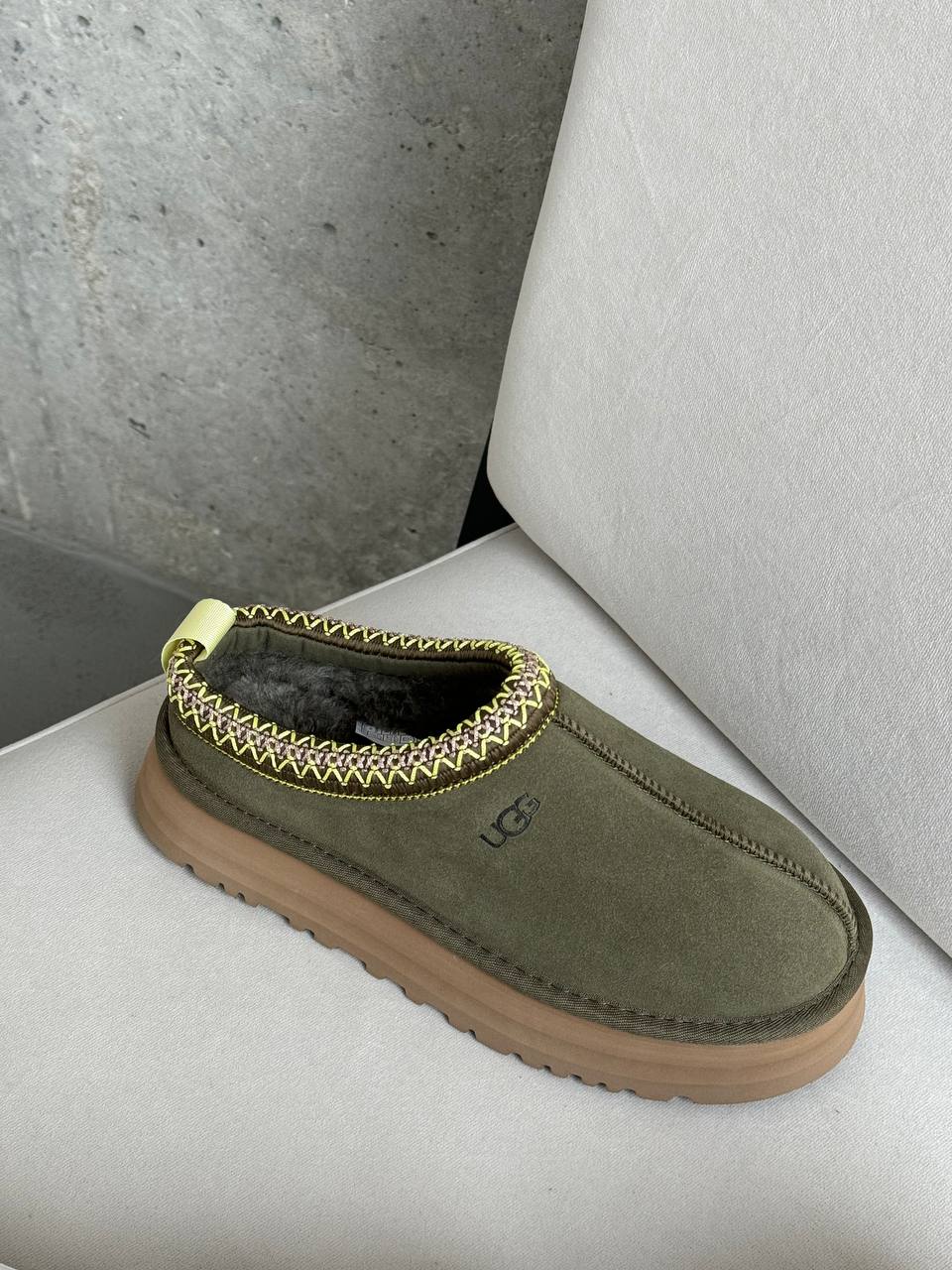 UGG Tasman Platform Burnt Olive - oceanhype - 