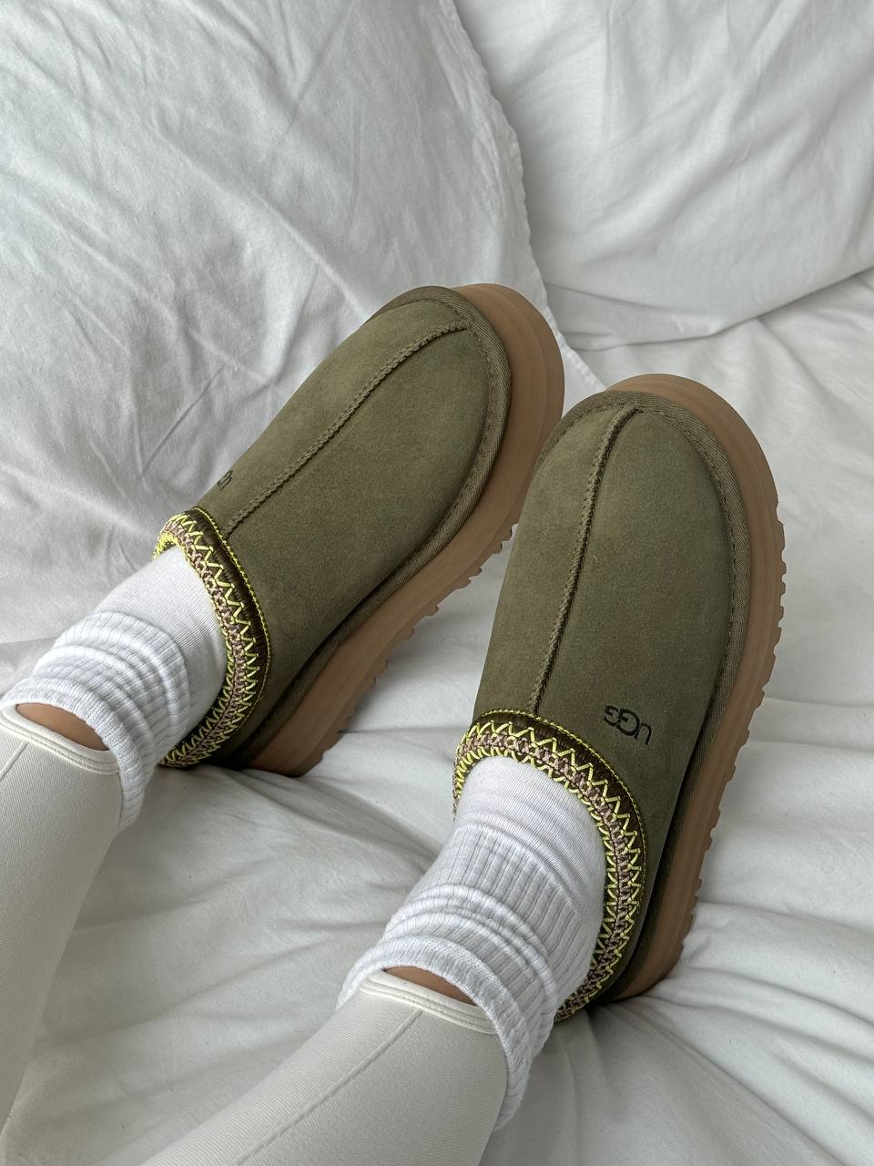 UGG Tasman Platform Burnt Olive - oceanhype - 