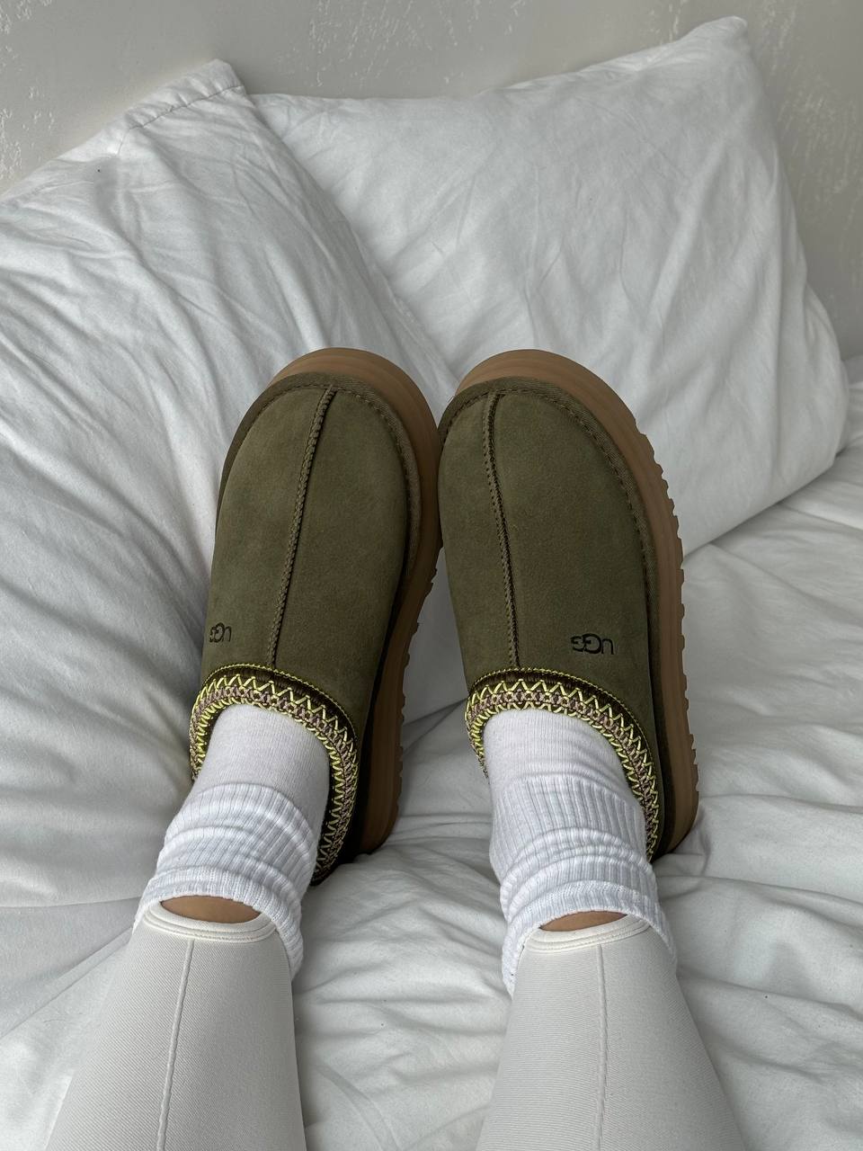 UGG Tasman Platform Burnt Olive - oceanhype - 