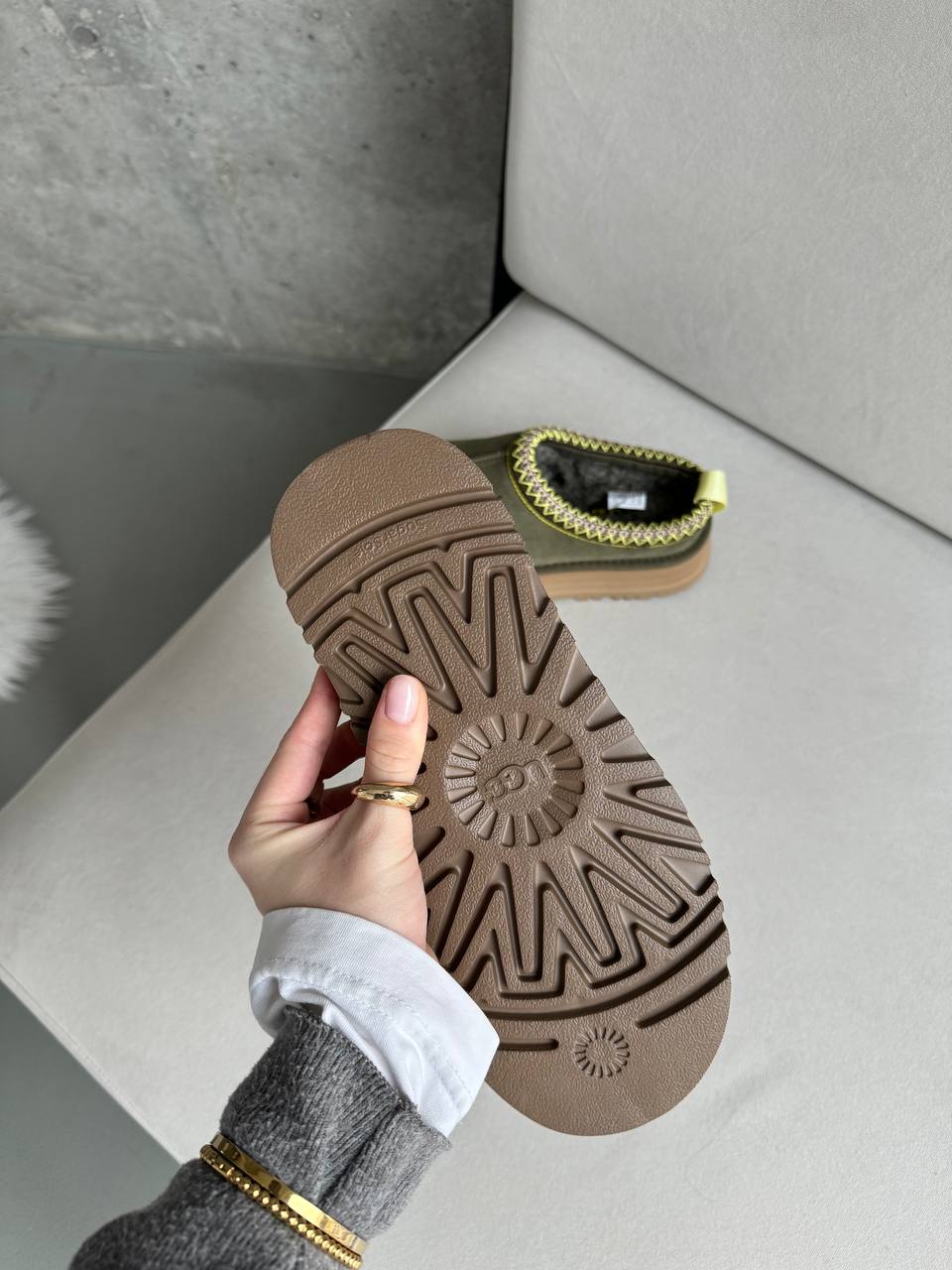 UGG Tasman Platform Burnt Olive - oceanhype - 