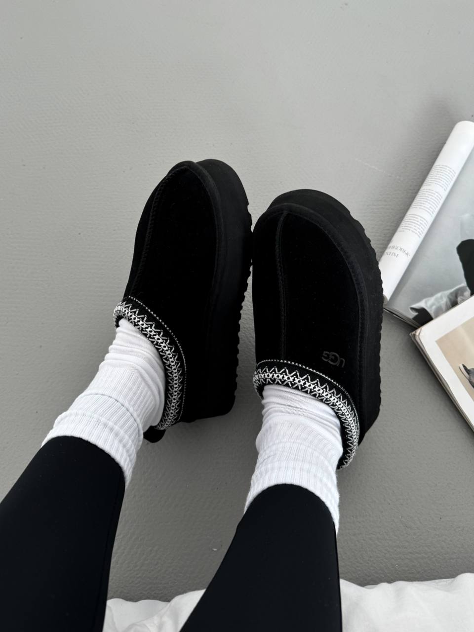 UGG Tasman Platform Black - oceanhype - 