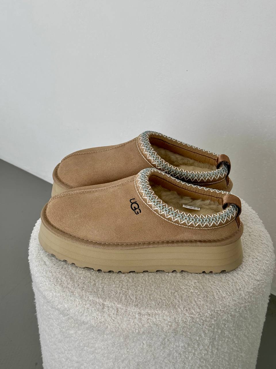 UGG Tasman Platform Beige Blue - oceanhype - 