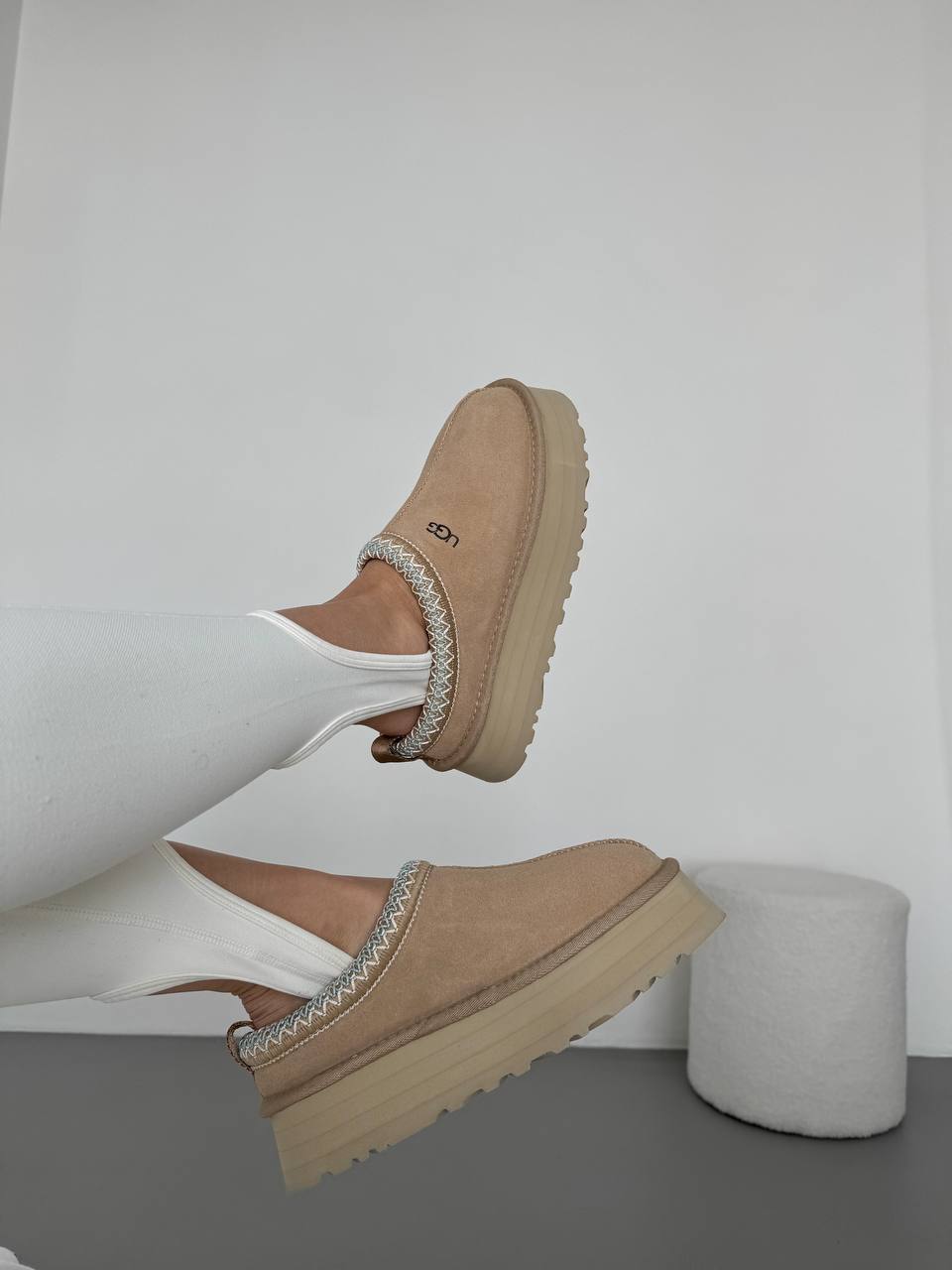 UGG Tasman Platform Beige Blue - oceanhype - 