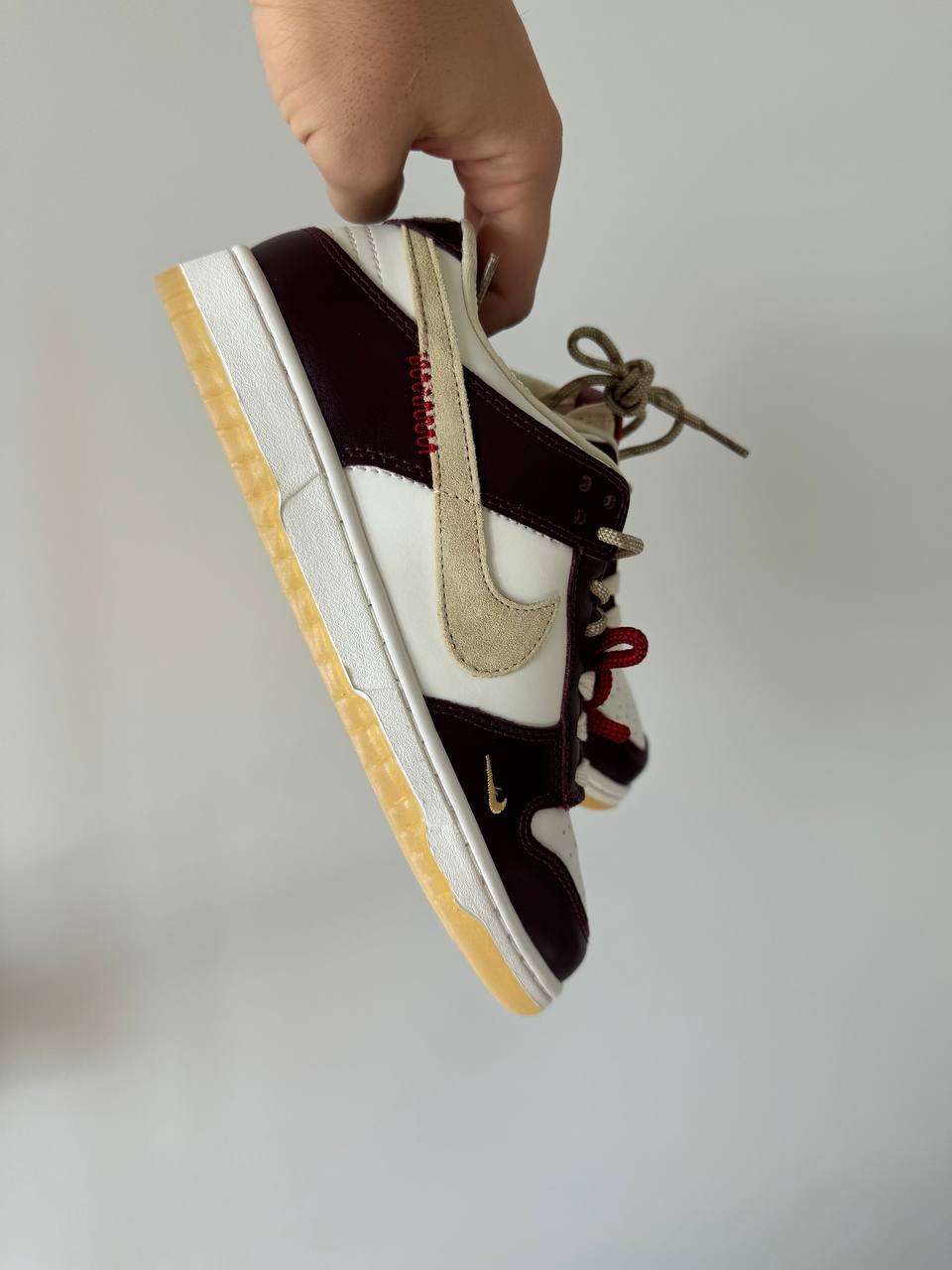 Nike SB Dunk LX White Maroon - oceanhype - 