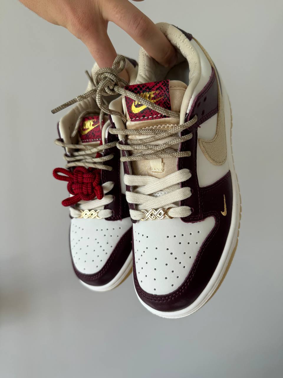 Nike SB Dunk LX White Maroon - oceanhype - 