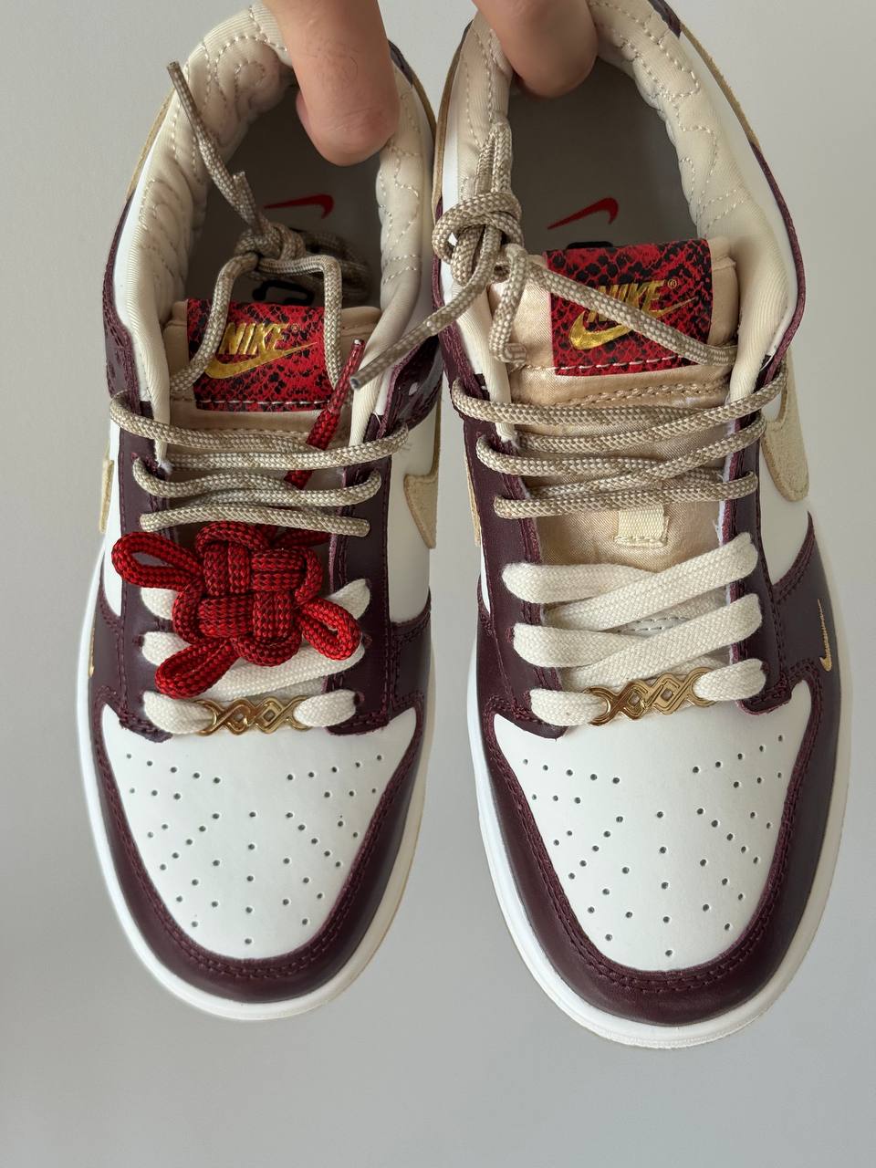 Nike SB Dunk LX White Maroon - oceanhype - 