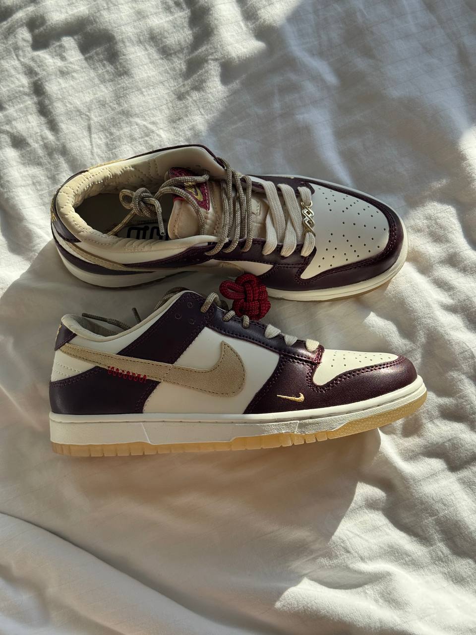 Nike SB Dunk LX White Maroon - oceanhype - 