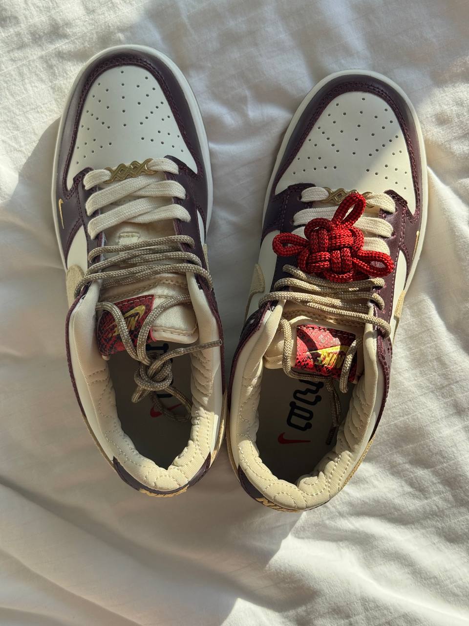 Nike SB Dunk LX White Maroon - oceanhype - 