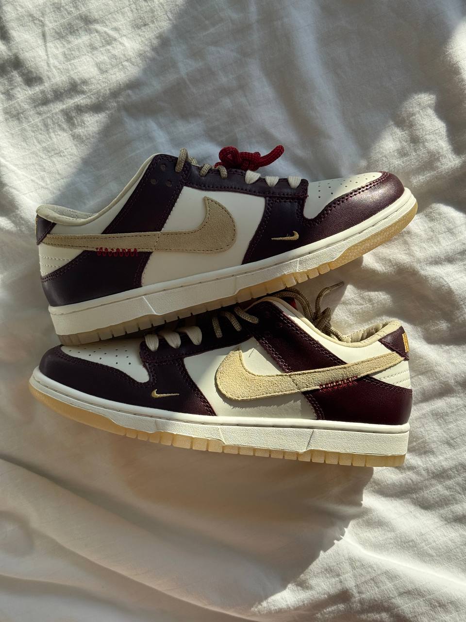 Nike SB Dunk LX White Maroon - oceanhype - 