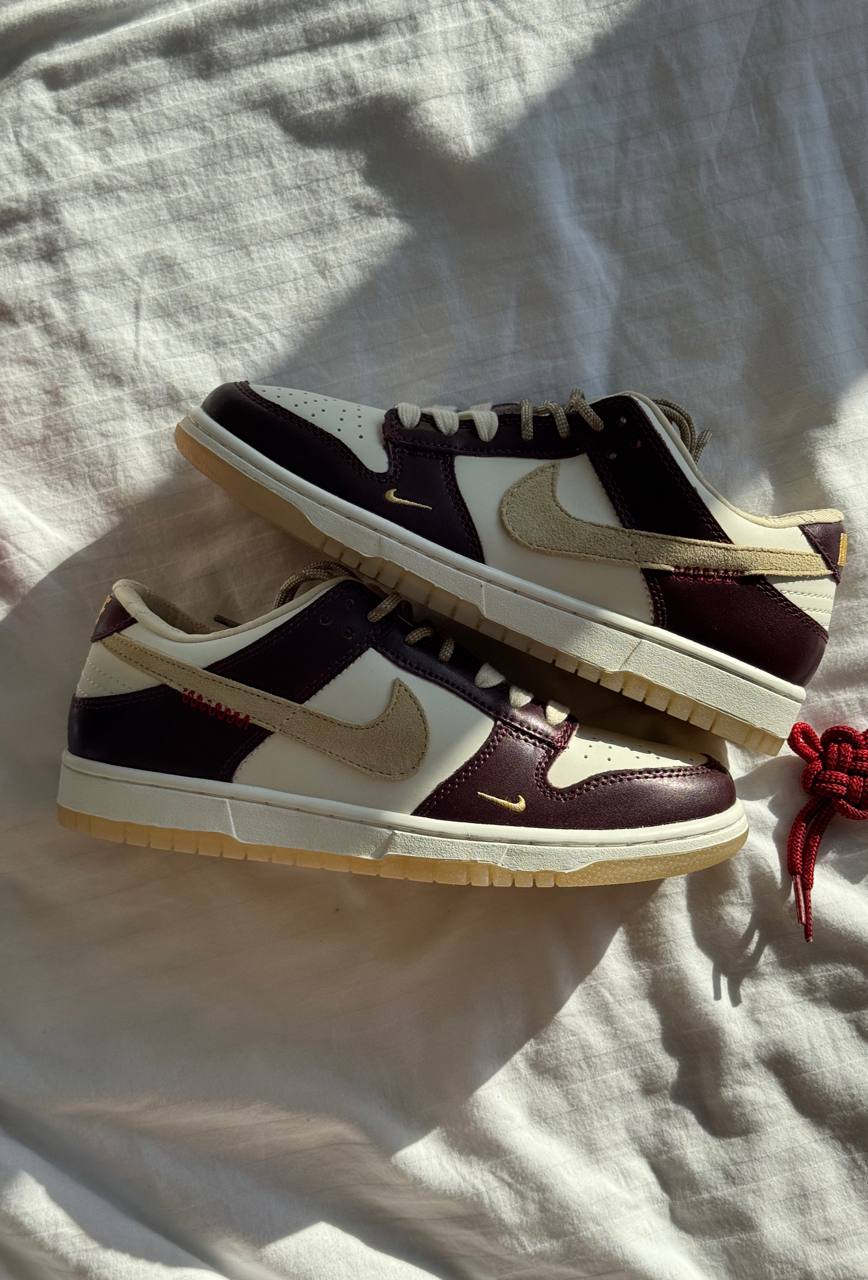 Nike SB Dunk LX White Maroon - oceanhype - 