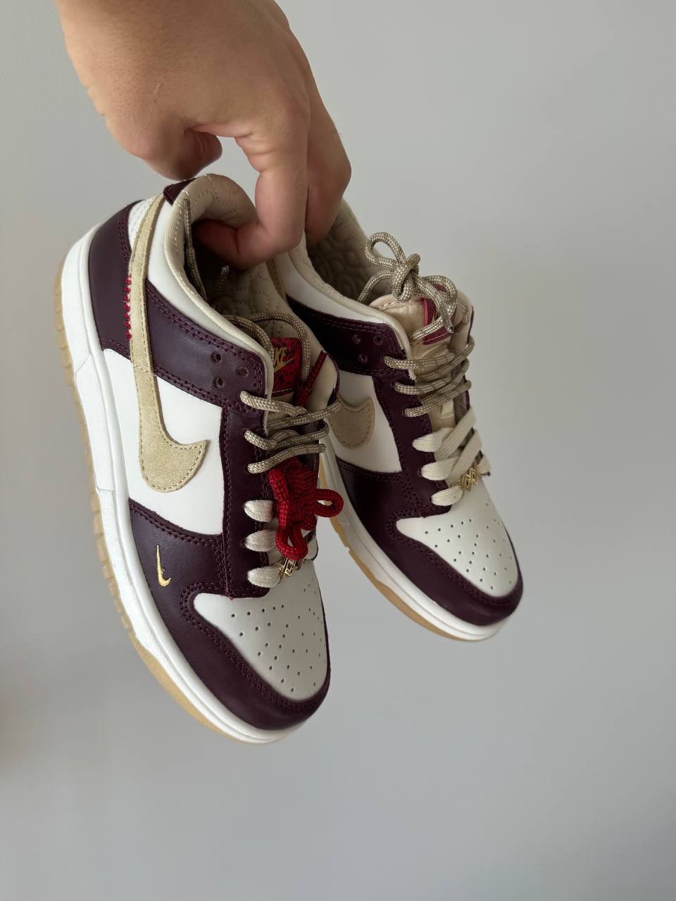 Nike SB Dunk LX White Maroon - oceanhype - 