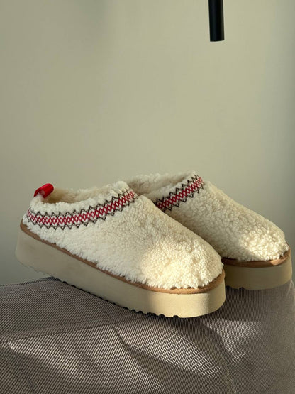 UGG Tazz Braid Slipper White - oceanhype - 