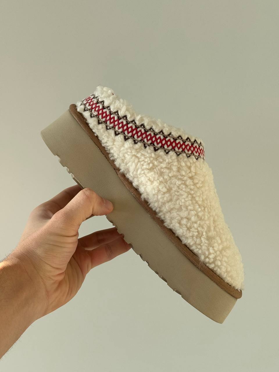 UGG Tazz Braid Slipper White - oceanhype - 