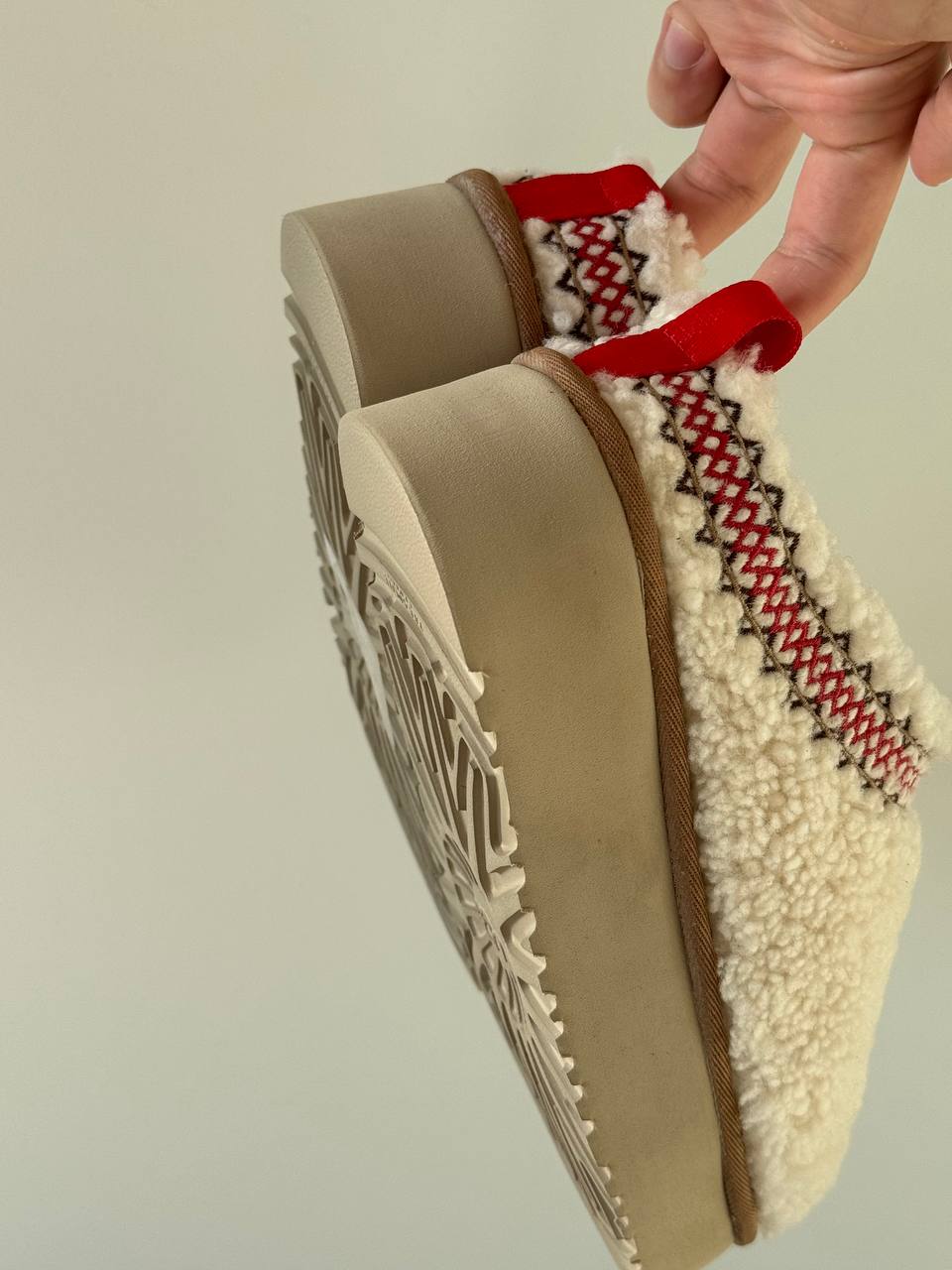 UGG Tazz Braid Slipper White - oceanhype - 