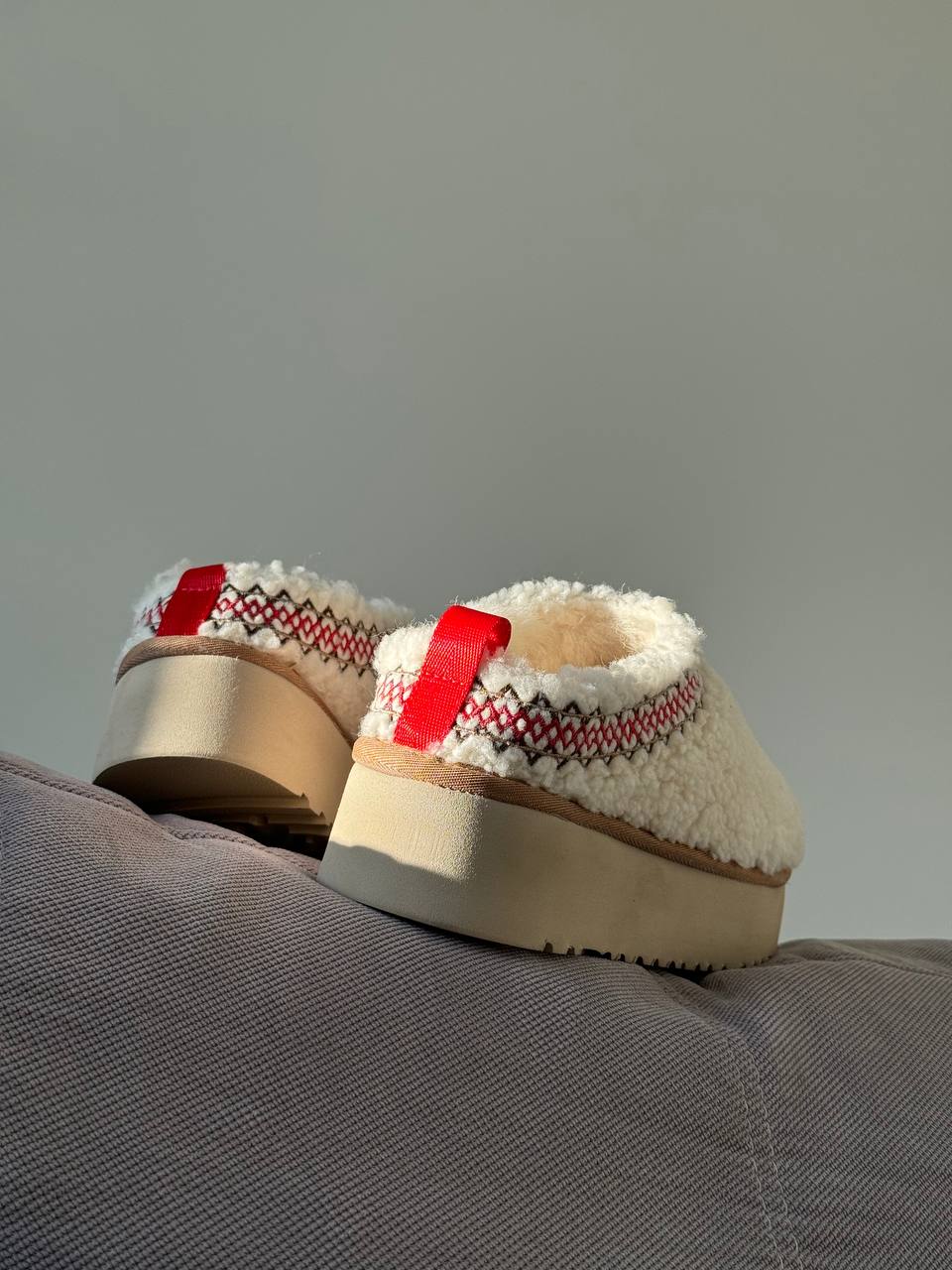 UGG Tazz Braid Slipper White - oceanhype - 
