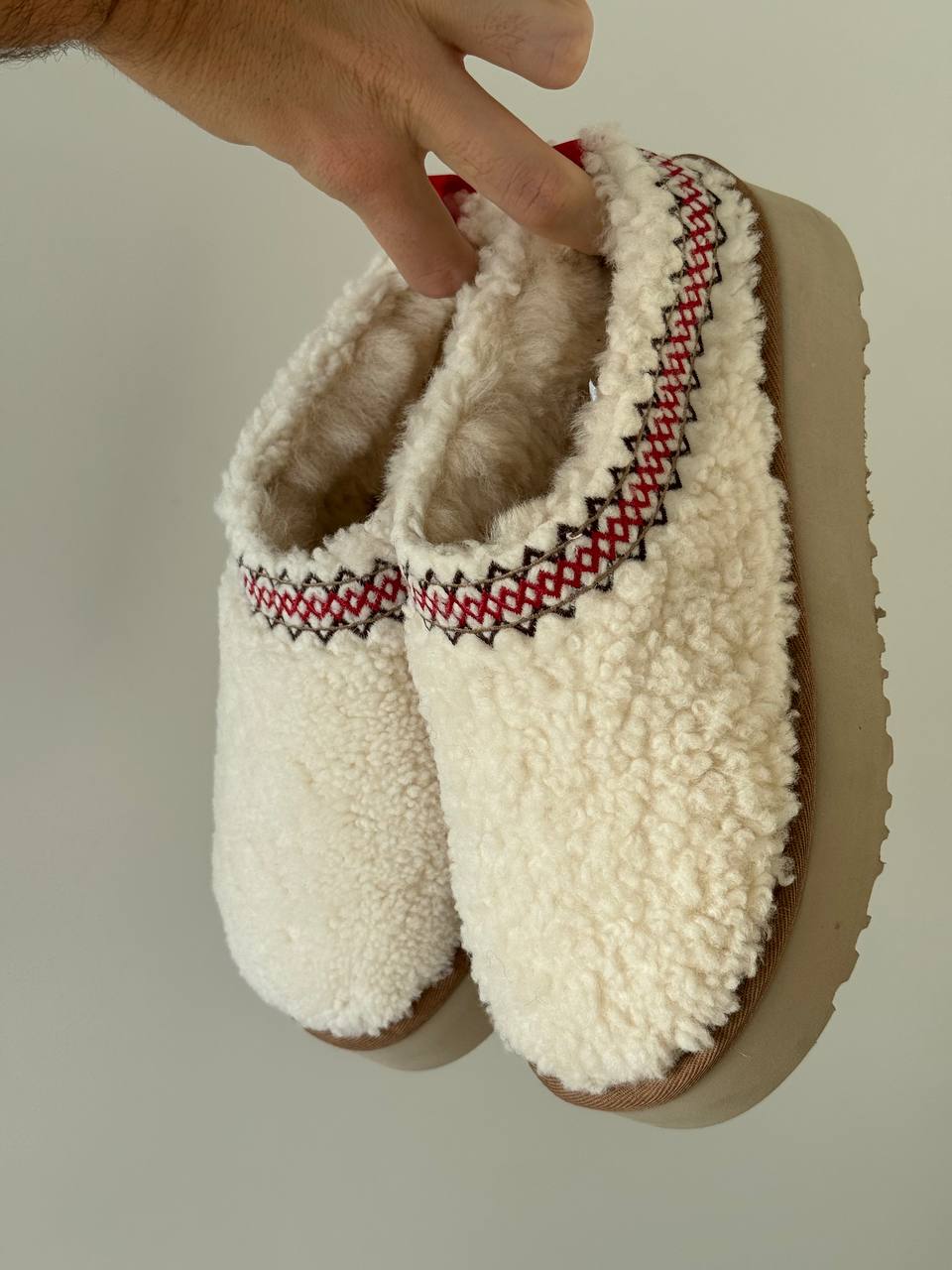 UGG Tazz Braid Slipper White - oceanhype - 