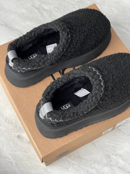 UGG Tazz Slipper Heritage Braid Black - oceanhype - 