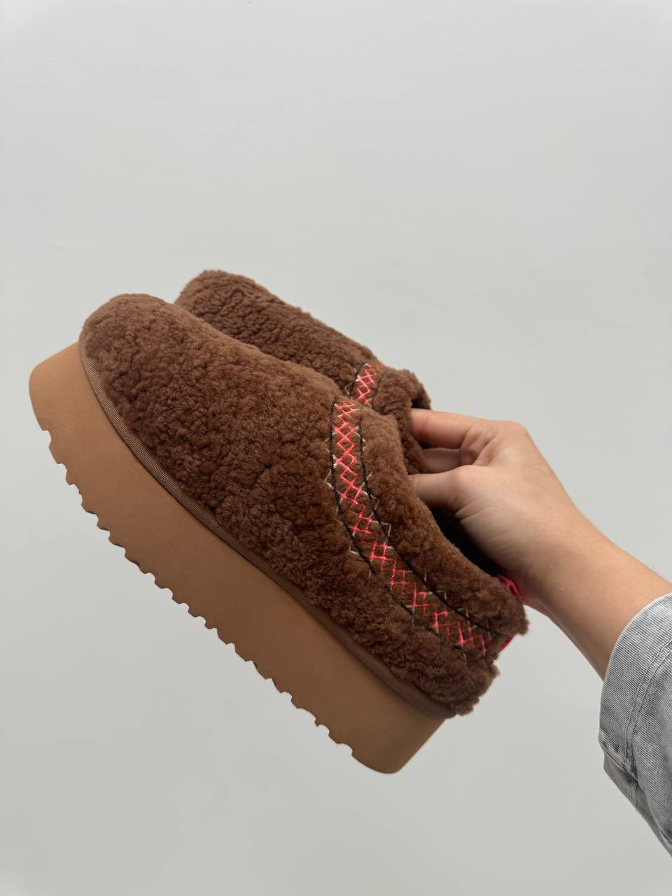 UGG Tazz Slipper Heritage Braid Hardwood - oceanhype - 