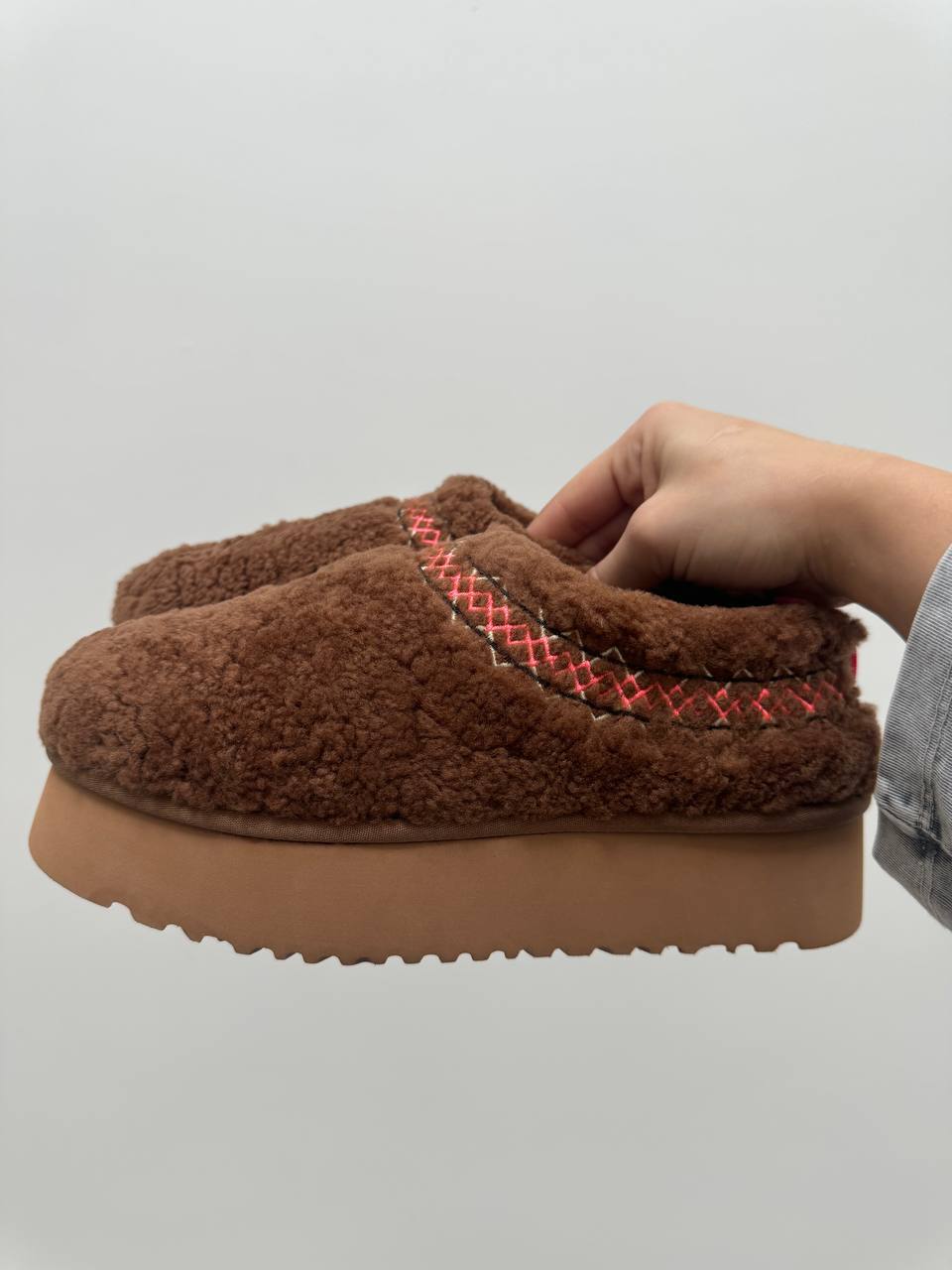 UGG Tazz Slipper Heritage Braid Hardwood - oceanhype - 