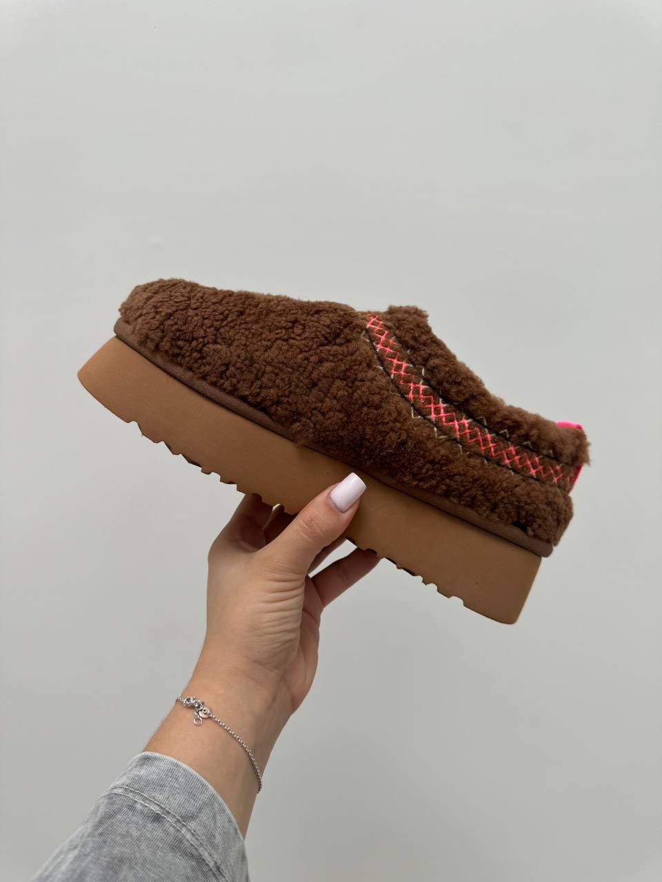 UGG Tazz Slipper Heritage Braid Hardwood - oceanhype - 
