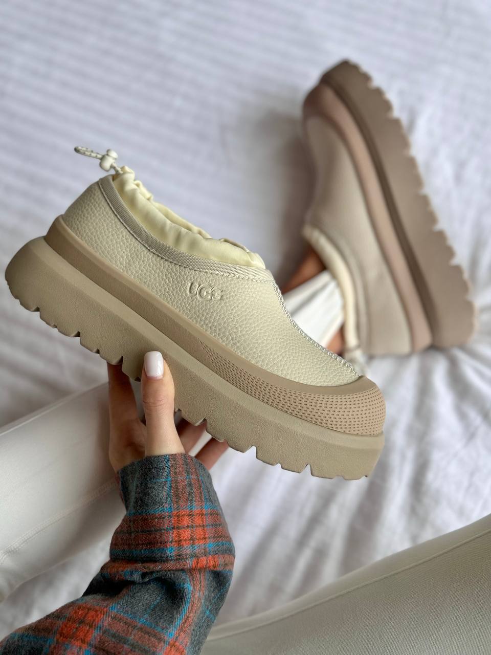 UGG Tasman Weather Hybrid Birch White Pepper - oceanhype - 